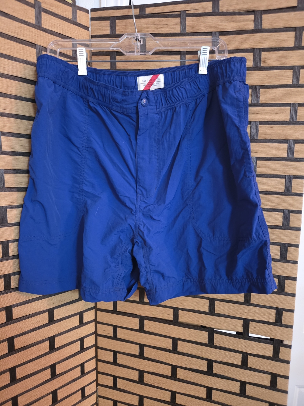 Men's Athletic Quick-Dry Royal Blue Shorts